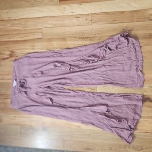 Vanilla Star, Women's size M Blush Pink Split-leg pants